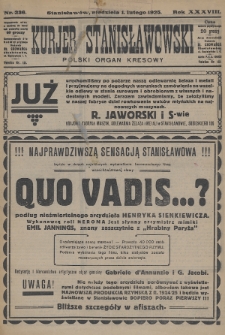 Kurjer Stanisławowski : polski organ kresowy. R.38 (1925), nr 236