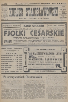 Kurjer Stanisławowski : polski organ kresowy. R.38 (1925), nr 252