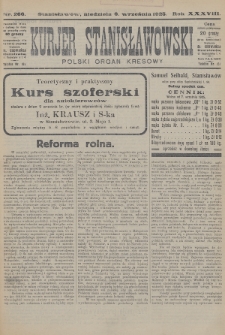 Kurjer Stanisławowski : polski organ kresowy. R.38 (1925), nr 266