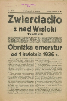 Zwierciadło z nad Wisłoki. [R.1], nr 8 (1 grudnia [19]35)