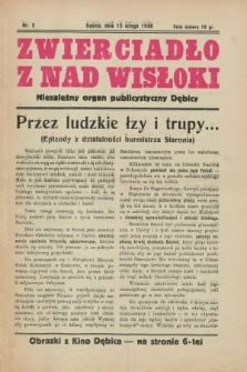Zwierciadło z nad Wisłoki : niezależny organ publicystyczny Dębicy. [R.2], nr 3 (15 lutego 1936)
