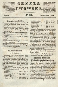 Gazeta Lwowska. 1845, nr 66