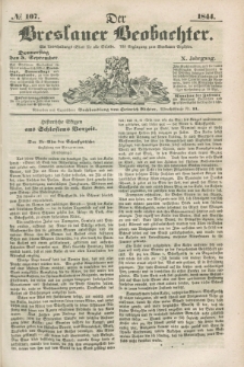 Der Breslauer Beobachter. Ein Unterhaltungs-Blatt für alle Stände. Als Ergänzung zum Breslauer Erzähler. Jg.10, № 107 (5 September 1844)