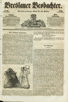 Breslauer Beobachter. Ein Unterhaltungs-Blatt für alle Stände. Jg.11, № 23 (9 Februar 1845)