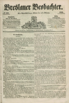 Breslauer Beobachter. Ein Unterhaltungs-Blatt für alle Stände. Jg.11, № 158 (4 October 1845)