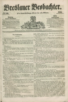 Breslauer Beobachter. Ein Unterhaltungs-Blatt für alle Stände. Jg.11, № 160 (7 October 1845)