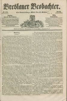 Breslauer Beobachter. Ein Unterhaltungs-Blatt für alle Stände. Jg.11, № 175 (2 November 1845)