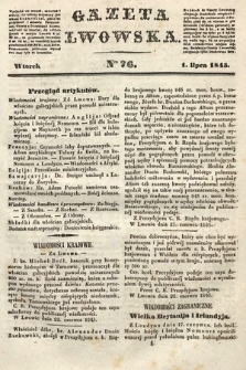 Gazeta Lwowska. 1845, nr 76