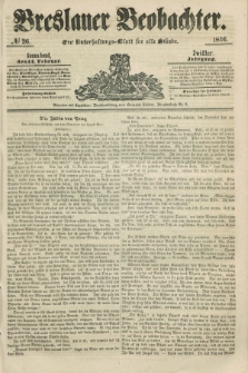 Breslauer Beobachter. Ein Unterhaltungs-Blatt für alle Stände. Jg.12, № 26 (14 Februar 1846)