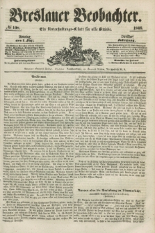 Breslauer Beobachter. Ein Unterhaltungs-Blatt für alle Stände. Jg.12, № 108 (7 Juli 1846)