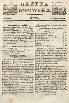Gazeta Lwowska. 1845, nr 78