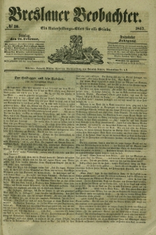 Breslauer Beobachter. Ein Unterhaltungs-Blatt für alle Stände. Jg.13, № 30 (21 Februar 1847)