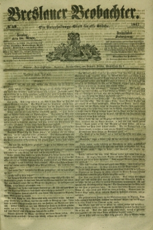 Breslauer Beobachter. Ein Unterhaltungs-Blatt für alle Stände. Jg.13, № 50 (28 März 1847)
