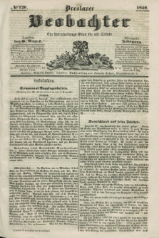 Breslauer Beobachter. Ein Unterhaltungs-Blatt für alle Stände. Jg.14, № 126 (6 August 1848)