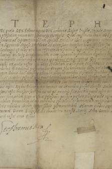 Dokument króla Stefana Batorego cedujący dożywotnie prawo do sołectwa Suliszowice ze wszystkimi przynależnościami z Krzysztofa Gorzkowskiego na jego syna Stanisława