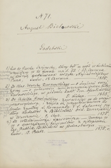 Listy do Włodzimierza Spasowicza z lat 1872-1876