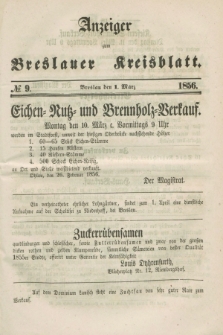 Anzeiger zum Breslauer Kreisblatt. 1856, № 9 (1 März)