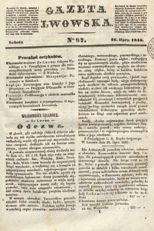 Gazeta Lwowska. 1845, nr 87