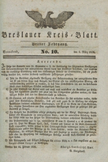 Breslauer Kreis-Blatt. Jg.3, № 10 (5. März 1836)