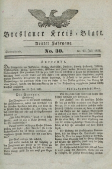 Breslauer Kreis-Blatt. Jg.3, № 30 (23 Juli 1836)