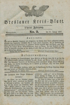 Breslauer Kreis-Blatt. Jg.4, № 3 (21 Januar 1837)