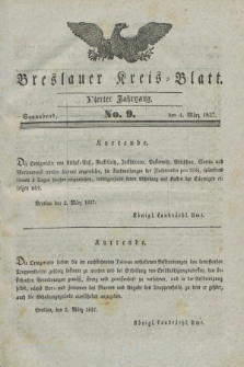 Breslauer Kreis-Blatt. Jg.4, № 9 (4 März 1837)