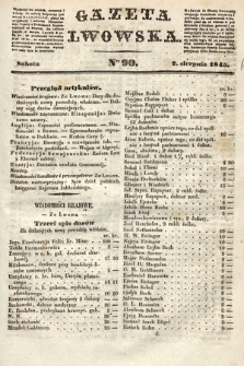 Gazeta Lwowska. 1845, nr 90