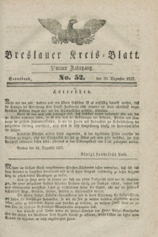 Breslauer Kreis-Blatt. Jg.4, № 52 (30 Dezember 1837)