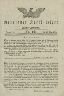 Breslauer Kreis-Blatt. Jg.5, No. 10 (10 März 1838)