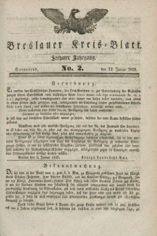 Breslauer Kreis-Blatt. Jg.6, No. 2 (12 Januar 1839)