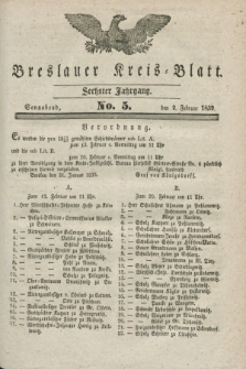 Breslauer Kreis-Blatt. Jg.6, No. 5 (2 Februar 1839)