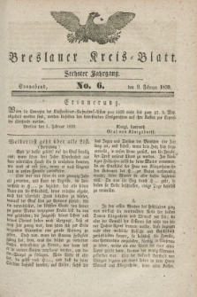 Breslauer Kreis-Blatt. Jg.6, No. 6 (9 Februar 1839)