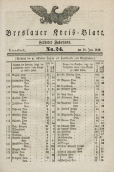 Breslauer Kreis-Blatt. Jg.6, № 24 (15 Juni 1839)