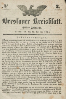 Breslauer Kreisblatt. Jg.11, № 2 (13 Januar 1844)