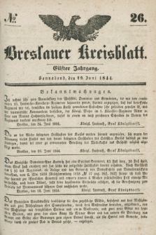 Breslauer Kreisblatt. Jg.11, № 26 (29 Juni 1844)