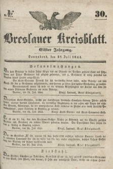 Breslauer Kreisblatt. Jg.11, № 30 (28 Juli 1844)