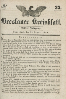 Breslauer Kreisblatt. Jg.11, № 35 (31 August 1844)