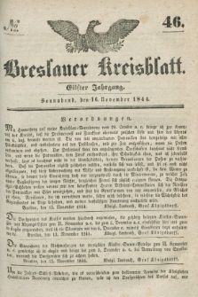 Breslauer Kreisblatt. Jg.11, № 46 (16 November 1844)
