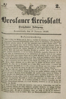 Breslauer Kreisblatt. Jg.13, № 2 (10 Januar 1846)