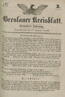 Breslauer Kreisblatt. Jg.13, № 3 (17 Januar 1846)
