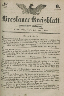 Breslauer Kreisblatt. Jg.13, № 6 (7 Februar 1846)