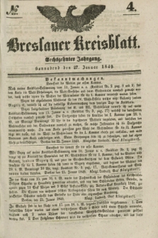 Breslauer Kreisblatt. Jg.16, № 4 (27. Januar 1849)