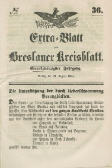 Breslauer Kreisblatt. Jg.21, № 36 (29. August 1854)