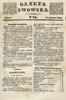 Gazeta Lwowska. 1845, nr 94