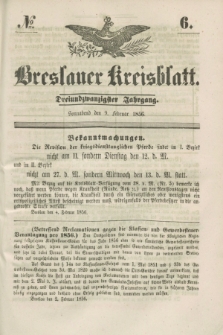 Breslauer Kreisblatt. Jg.23, № 6 (9 Februar 1856)