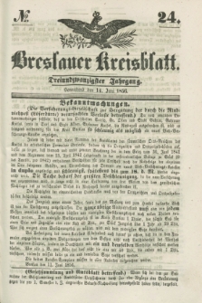 Breslauer Kreisblatt. Jg.23, № 24 (14 Juni 1856)