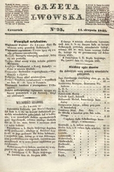 Gazeta Lwowska. 1845, nr 95