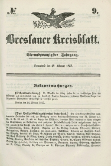 Breslauer Kreisblatt. Jg.24, № 9 (28 Februar 1857)