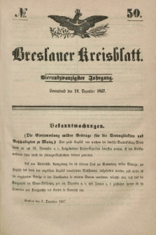 Breslauer Kreisblatt. Jg.24, № 50 (12 Dezember 1857)