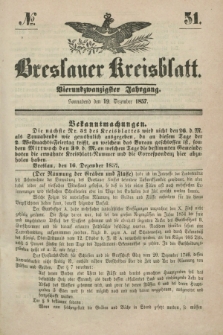 Breslauer Kreisblatt. Jg.24, № 51 (19 Dezember 1857)